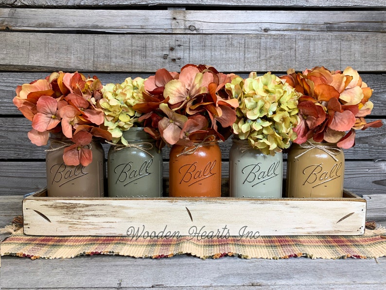 15 Graceful Thanksgiving Mason Jar Decorations You Will Adore