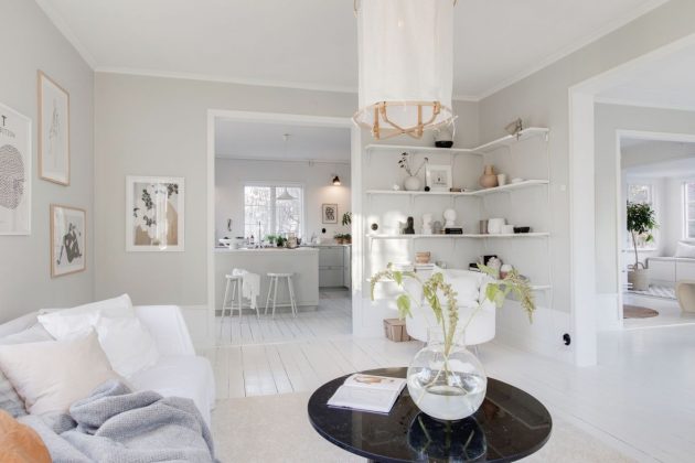 Pure Perfection - Romantic Nordic Style On White