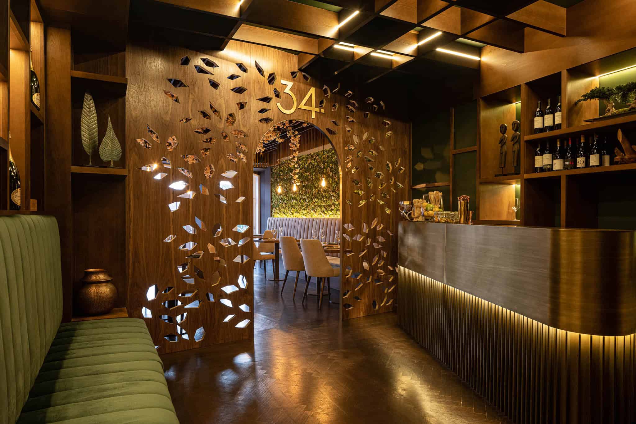 34 Restaurant - A Restaurant inspired by the “art nouveau” movement 34 Restaurant - A Restaurant inspired by the “art nouveau” movement