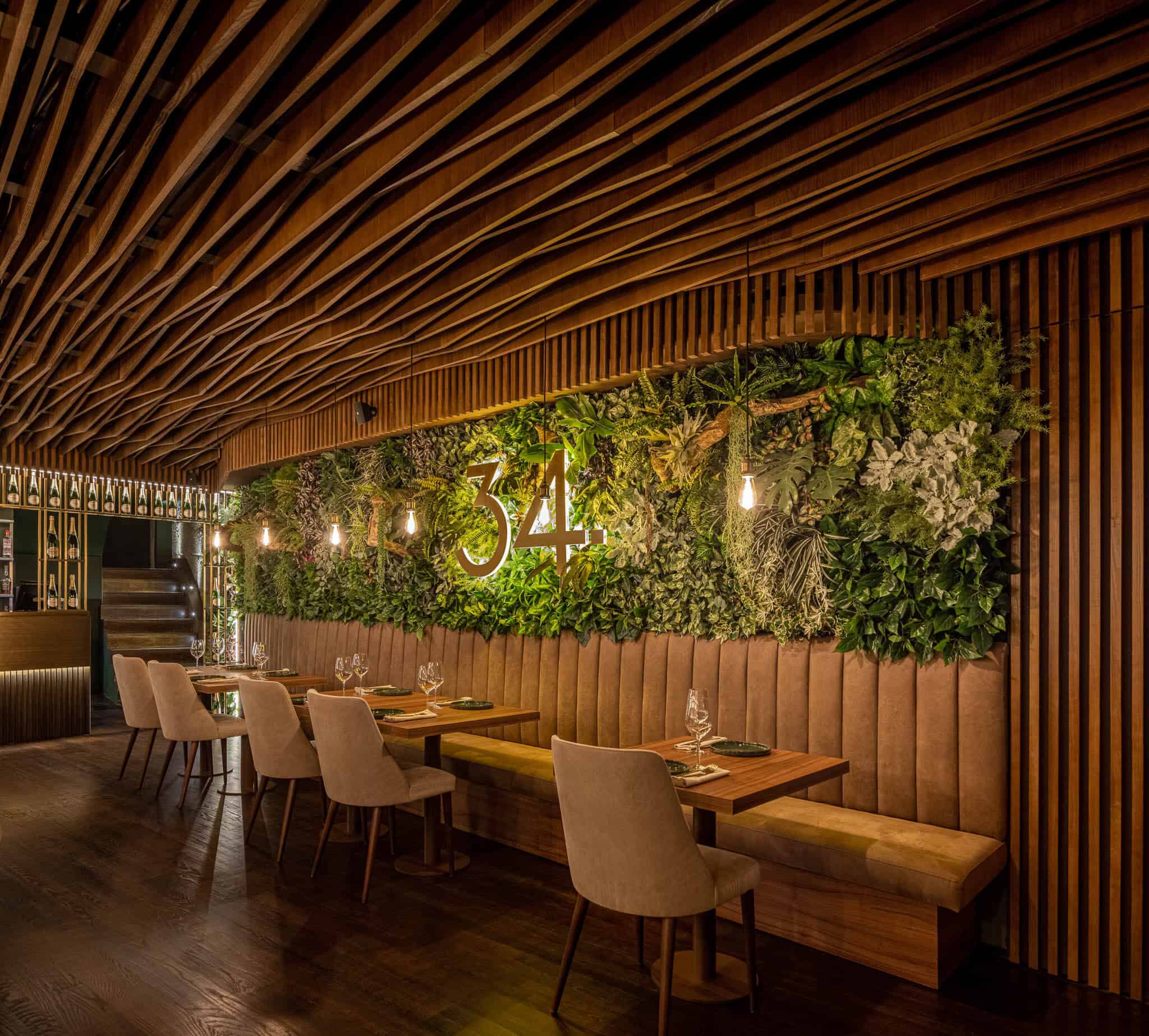 34 Restaurant - A Restaurant inspired by the “art nouveau” movement 34 Restaurant - A Restaurant inspired by the “art nouveau” movement