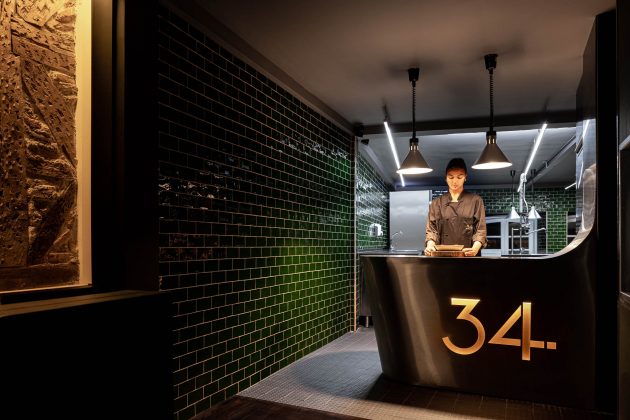 34 Restaurant - A Restaurant inspired by the “art nouveau” movement