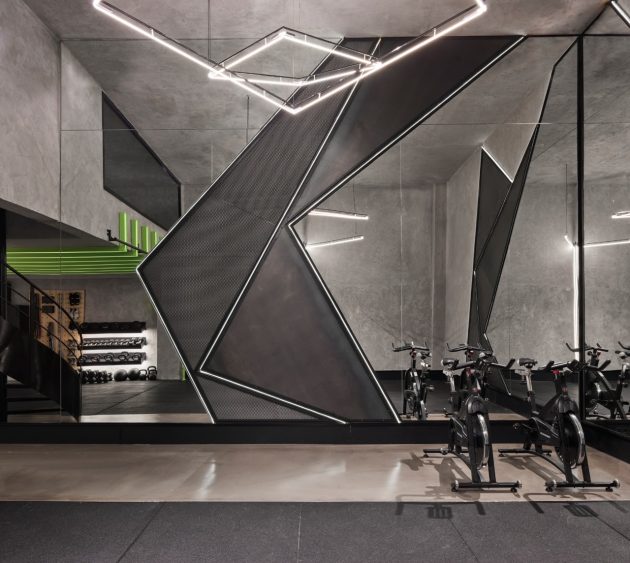 A Creative Sports Venue in Istanbul by Beril Khalaf Interiors: 7.15 GYM