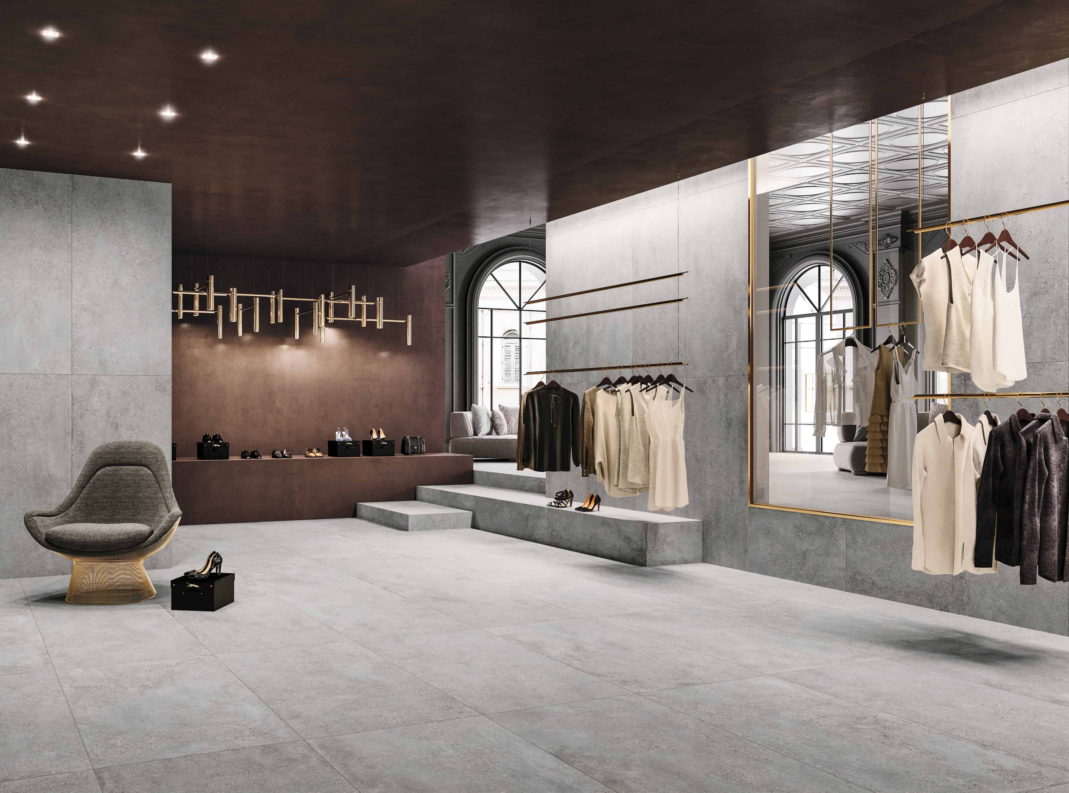 How to Decor with Concrete-look Tiles? How to Decor with Concrete-look Tiles?