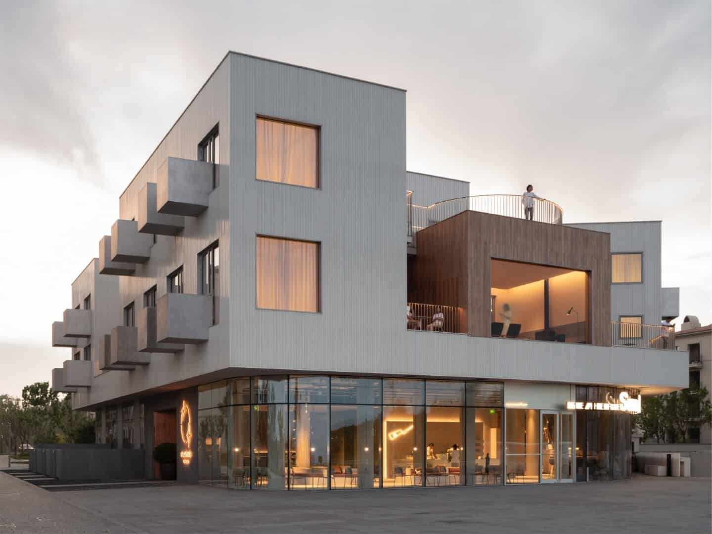 Aranya theTANG Hotel by B.L.U.E. Architecture Studio in China Aranya theTANG Hotel by B.L.U.E. Architecture Studio in China