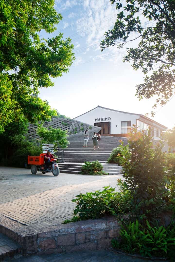 Shangen Blossom Pavilion by SpActrum in Wenzhou, China Shangen Blossom Pavilion by SpActrum in Wenzhou, China