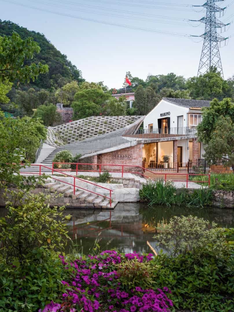 Shangen Blossom Pavilion by SpActrum in Wenzhou, China Shangen Blossom Pavilion by SpActrum in Wenzhou, China