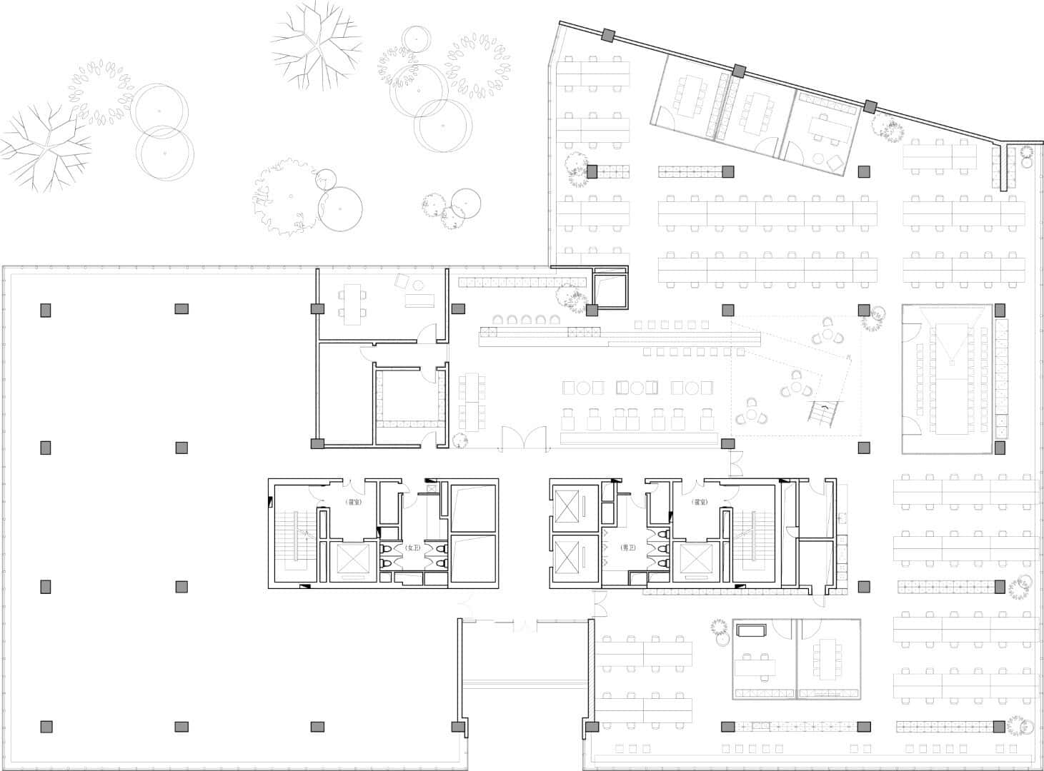 Shenzhen Yeahka C4 Office Design by JSPA Design in Shenzhen, China Shenzhen Yeahka C4 Office Design by JSPA Design in Shenzhen, China