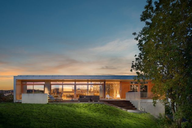 Villa Vatnan by Nordic Office of Architecture in Trondheim, Norway