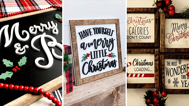 15 Adorable Christmas Sign Designs You Need To Put Up
