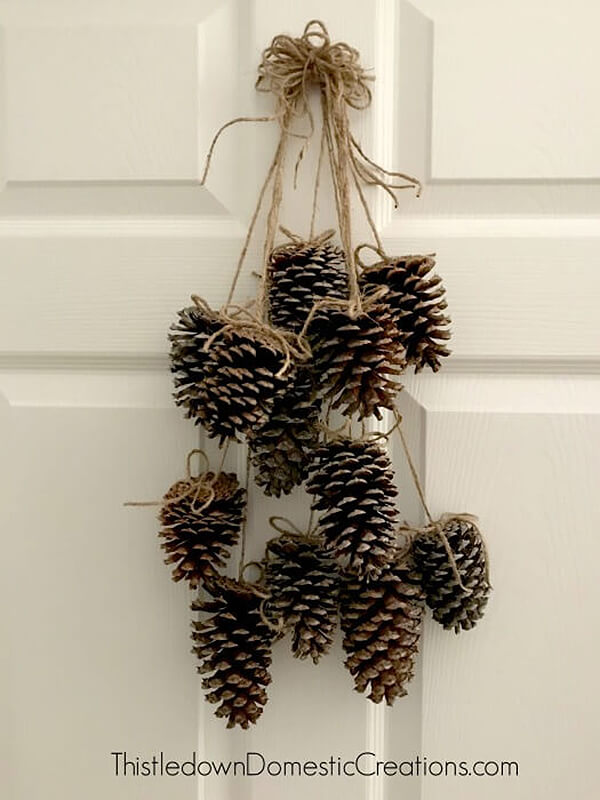 15 Cute DIY Pinecone Ornaments Perfect For Your Christmas Tree