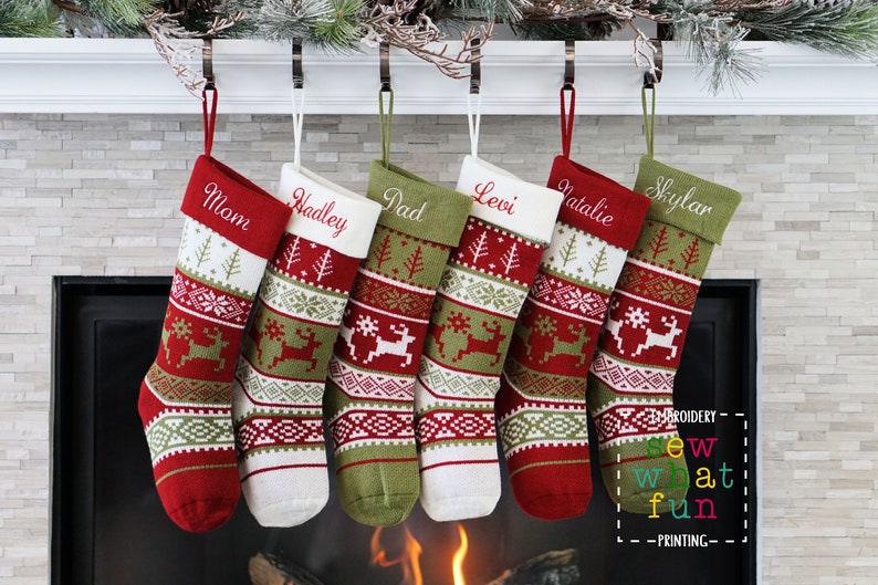 17 Adorable Christmas Stockings Ideas For The Entire Family