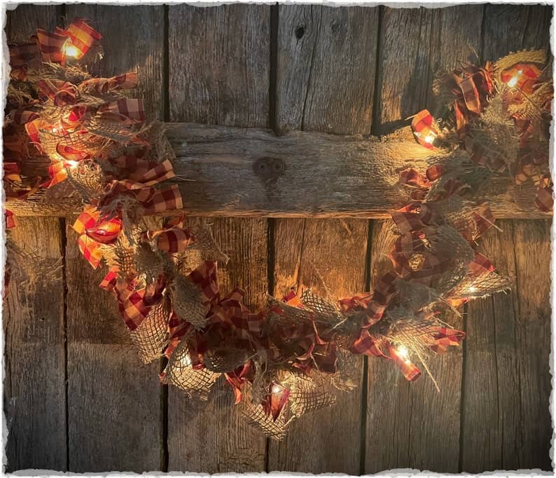 12. Homespun Garland 12. Homespun Garland