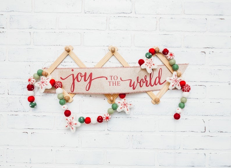 17. Christmas Snowflake garland 17. Christmas Snowflake garland