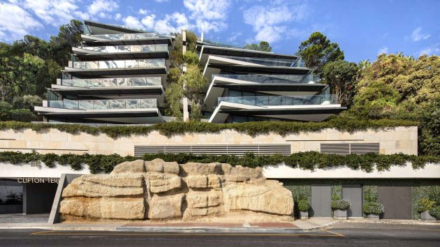 Clifton Terraces - SAOTA designs apartment building on Clifton beach