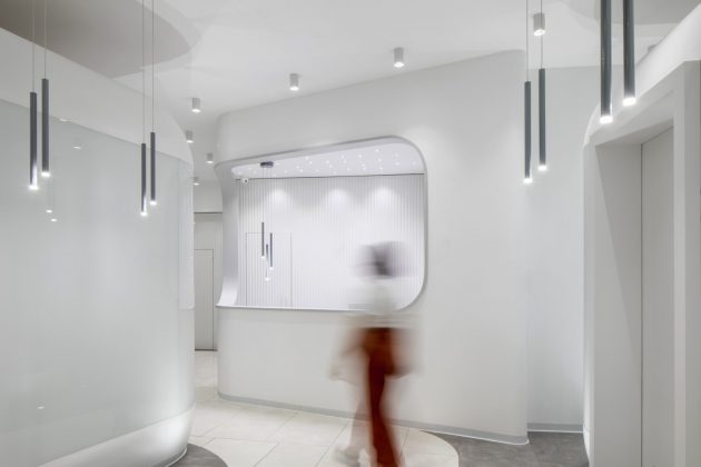 Derya Dental Aesthetics Clinic by Ipek Baycan Architects in Istanbul, Turkey