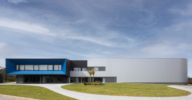 Duvalli Industrial Building by 3.14 Arquitectura in Santa Maria da Feirra, Portugal
