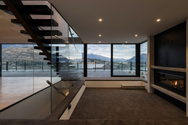 St Marks Lane House by Dorrington Atcheson Architects in Queenstown, New Zealand