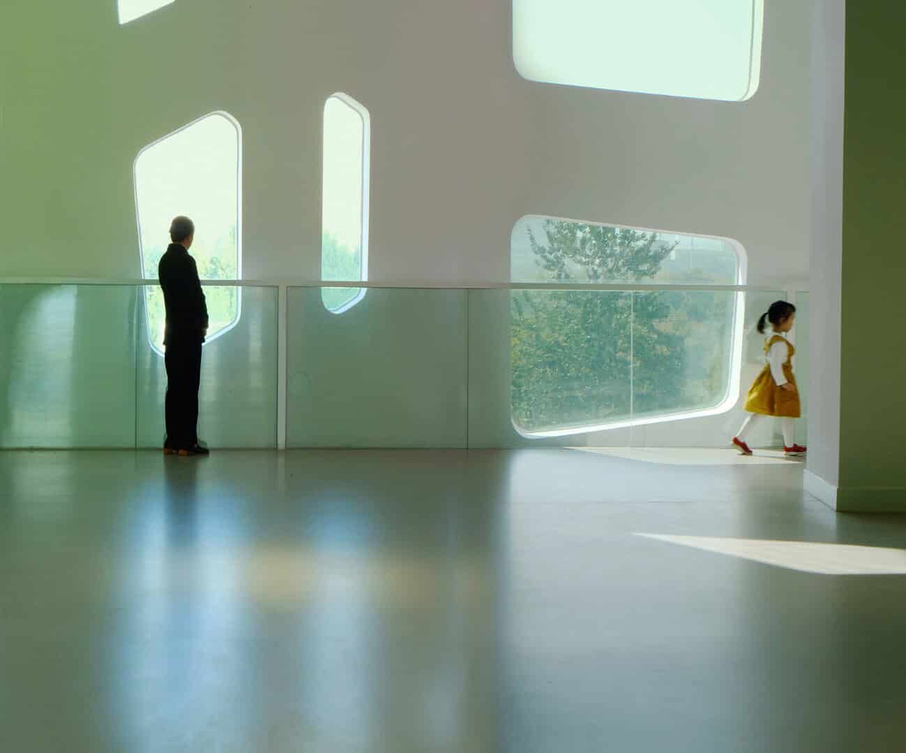 The Central Ring Gallery by Studio A+ in Hefei City, China The Central Ring Gallery by Studio A+ in Hefei City, China