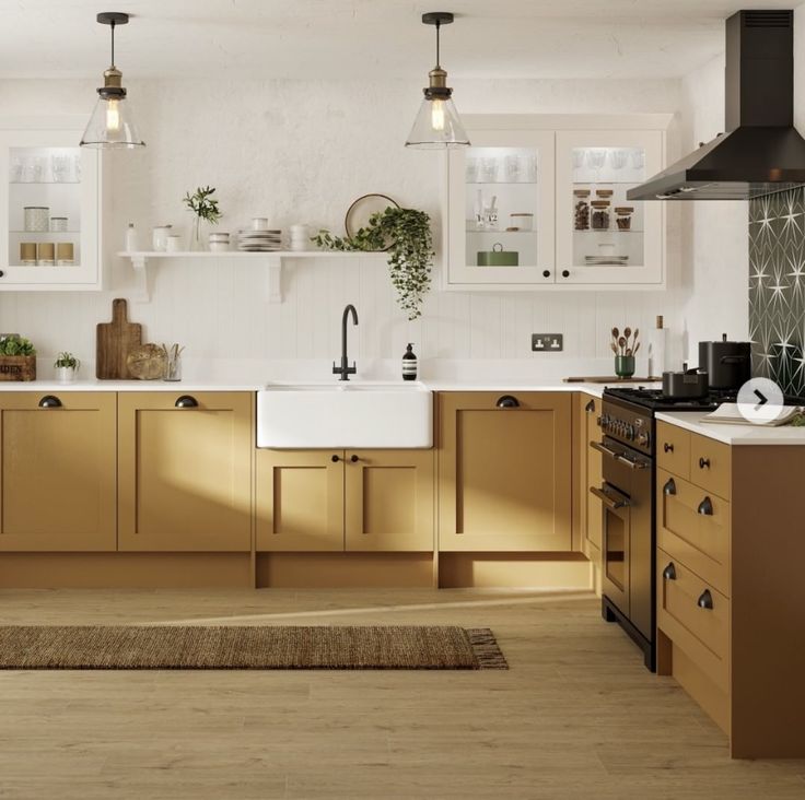 Amazing Ideas Of Yellow Kitchen Cabinets Amazing Ideas Of Yellow Kitchen Cabinets