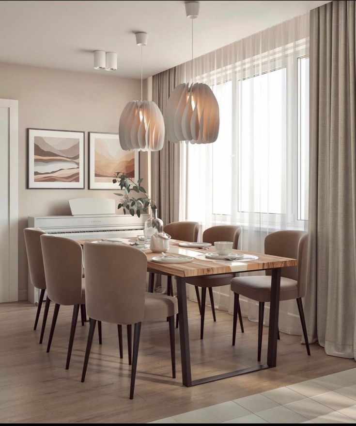 Amazing Ideas Of Decorated Dining Rooms