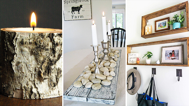 15 Brilliant DIY Rustic Home Décor Ideas You Can Craft This Winter
