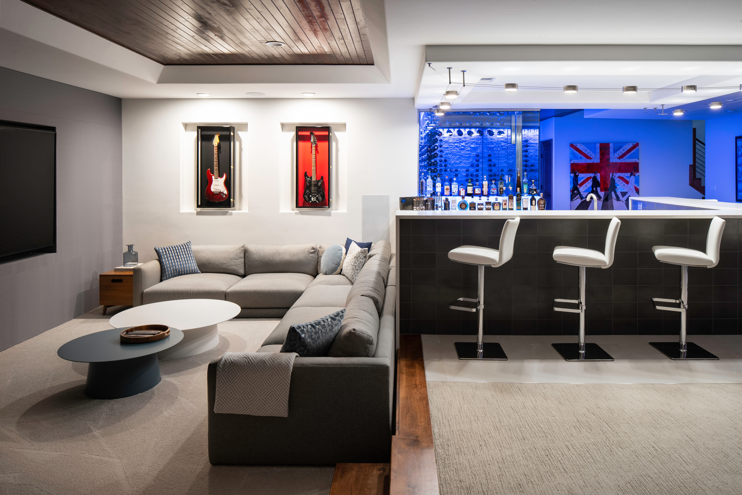 16 Exceptional Contemporary Basement Ideas That Will Transform Your Home