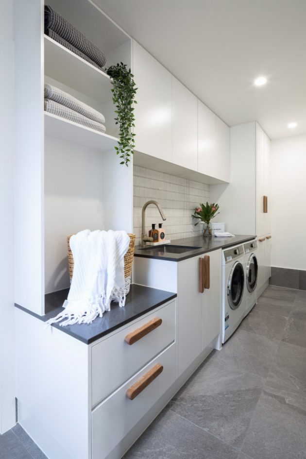 16 Fabulous Contemporary Laundry Room Interiors That Will Surprise You