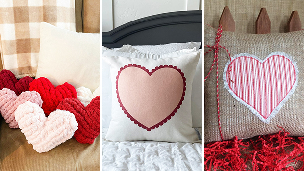 18 Sweet Valentine’s Day Pillow Designs With A Lovely Mood