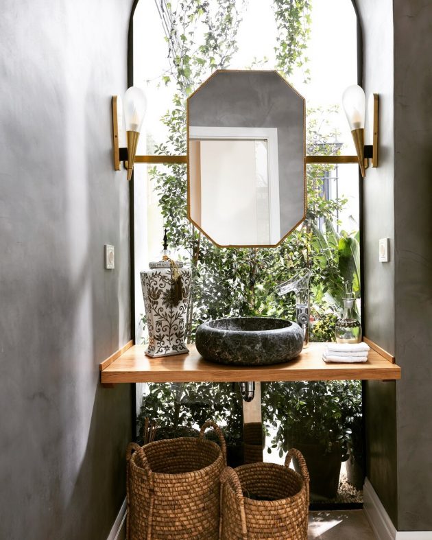 Sinks Under The Window Or Without Leaning on The Wall For The Bathroom?