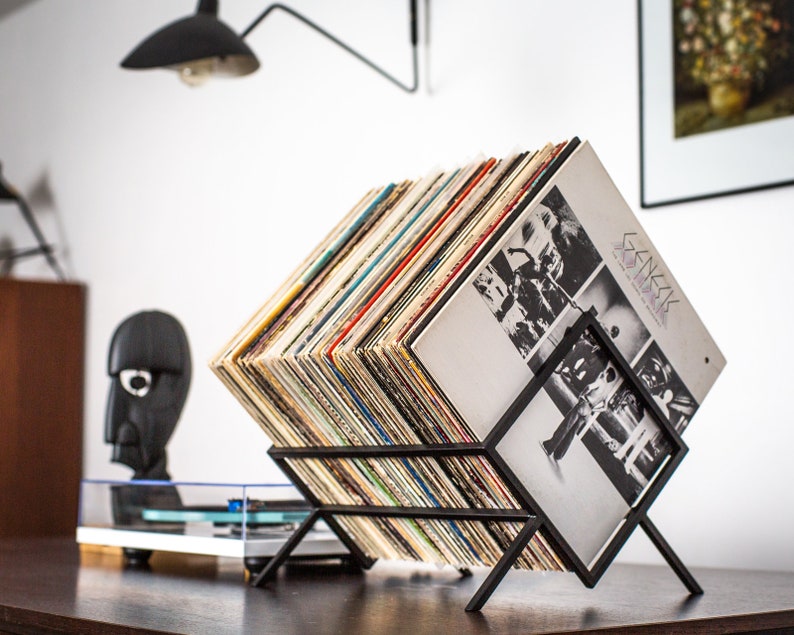 20 Stylish Vinyl Record Holder Designs For The Hipster In You
