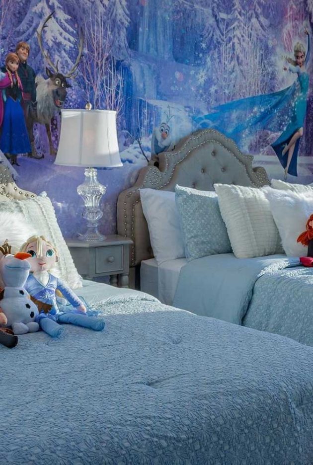 Frozen Theme - Amazing Ideas Of Children's Bedroom Decorating