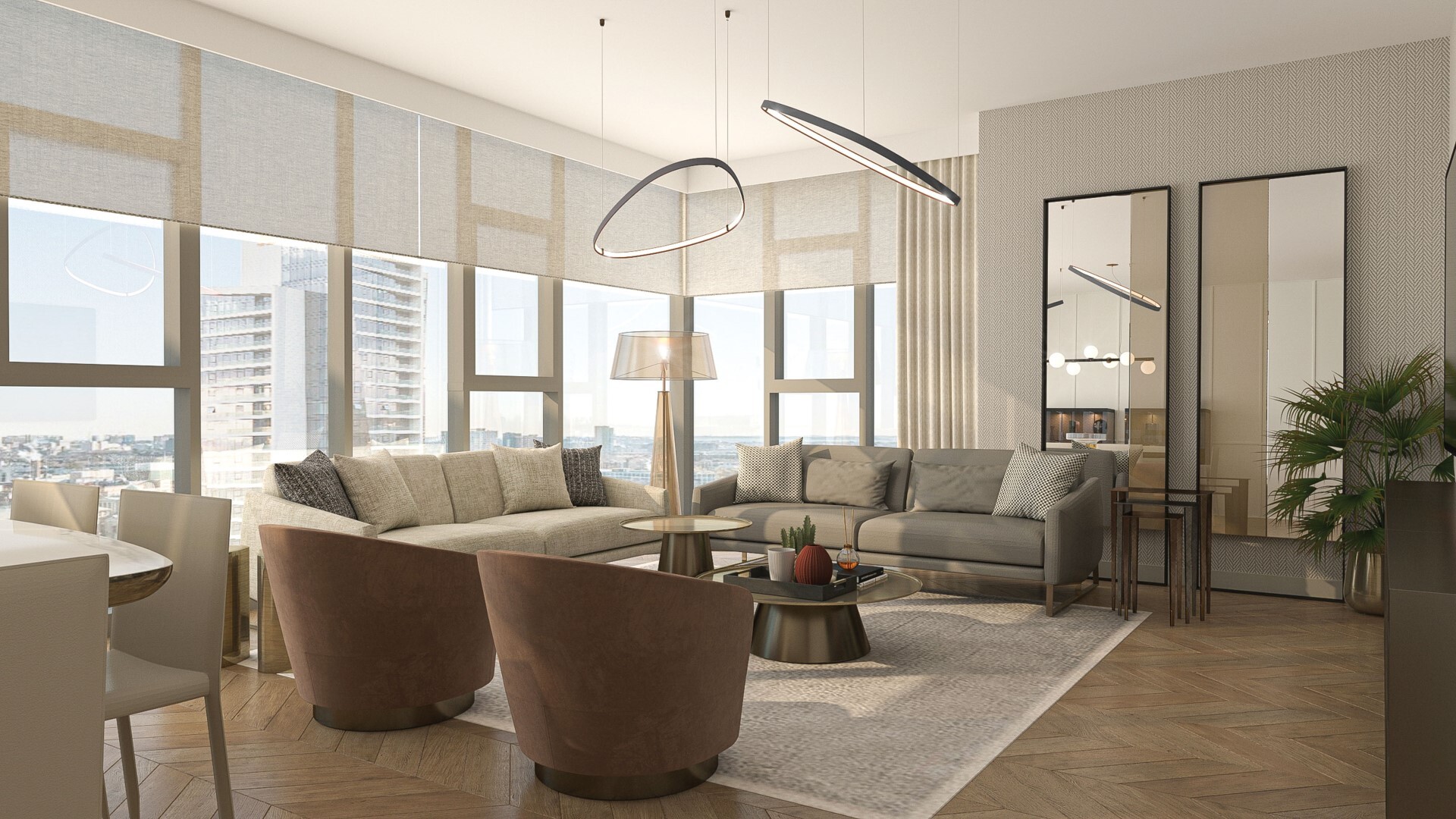 Mira Residence - A Landmark Residential Tower and Retail Block by Aura Design Studio