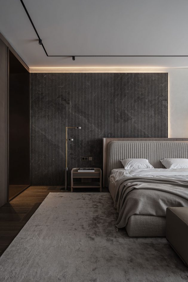 Architectural excellence in the interior design of Grand Apartment by YODEZEEN