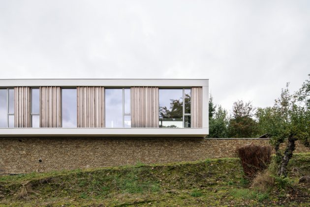 Floating House by Elliott Architects in Corbridge, United Kingdom