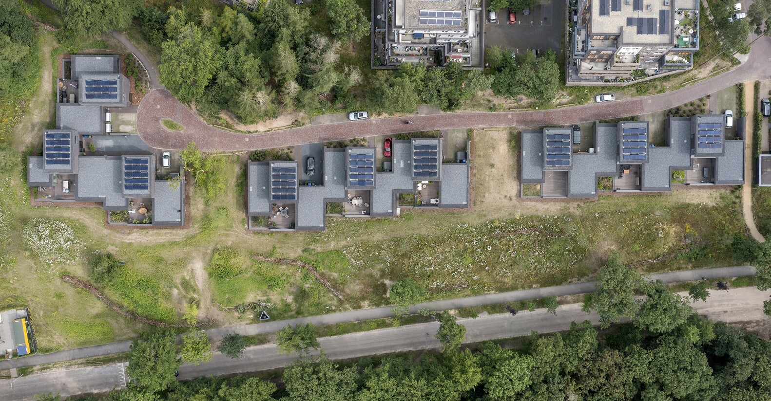 Forest Patio Villas by wUrck in Zeist, The Netherlands Forest Patio Villas by wUrck in Zeist, The Netherlands