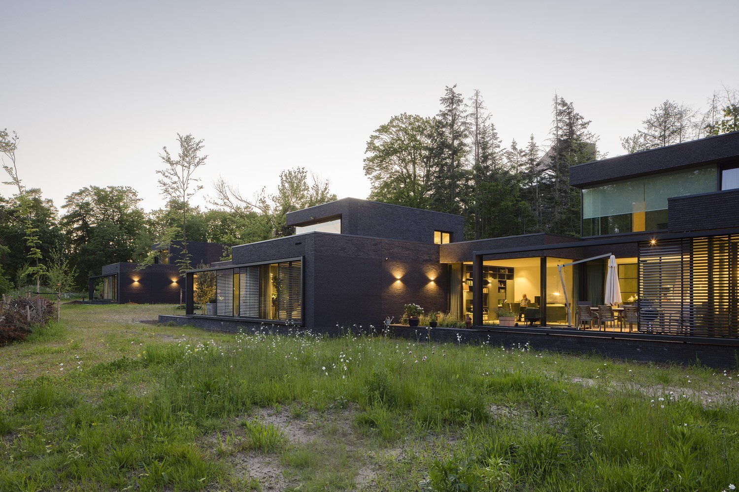 Forest Patio Villas by wUrck in Zeist, The Netherlands Forest Patio Villas by wUrck in Zeist, The Netherlands