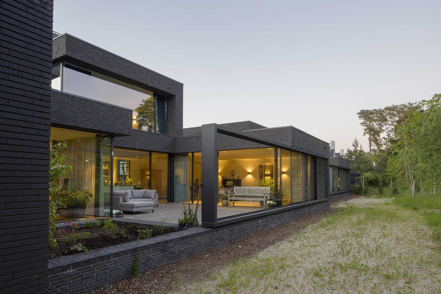 Forest Patio Villas by wUrck in Zeist, The Netherlands Forest Patio Villas by wUrck in Zeist, The Netherlands