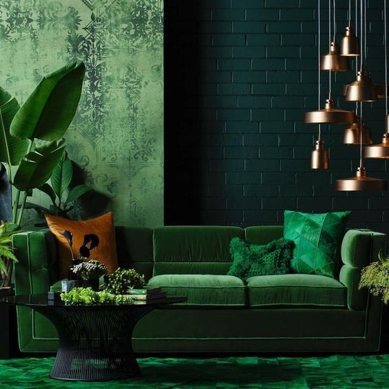 Decor Ideas With Emerald Green Color