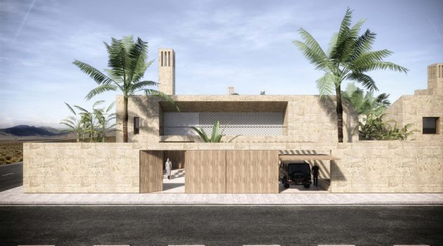 An Introverted Multi-Housing Project: Alkasabi Family Compound