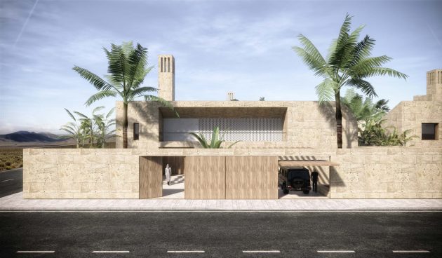 An Introverted Multi-Housing Project: Alkasabi Family Compound