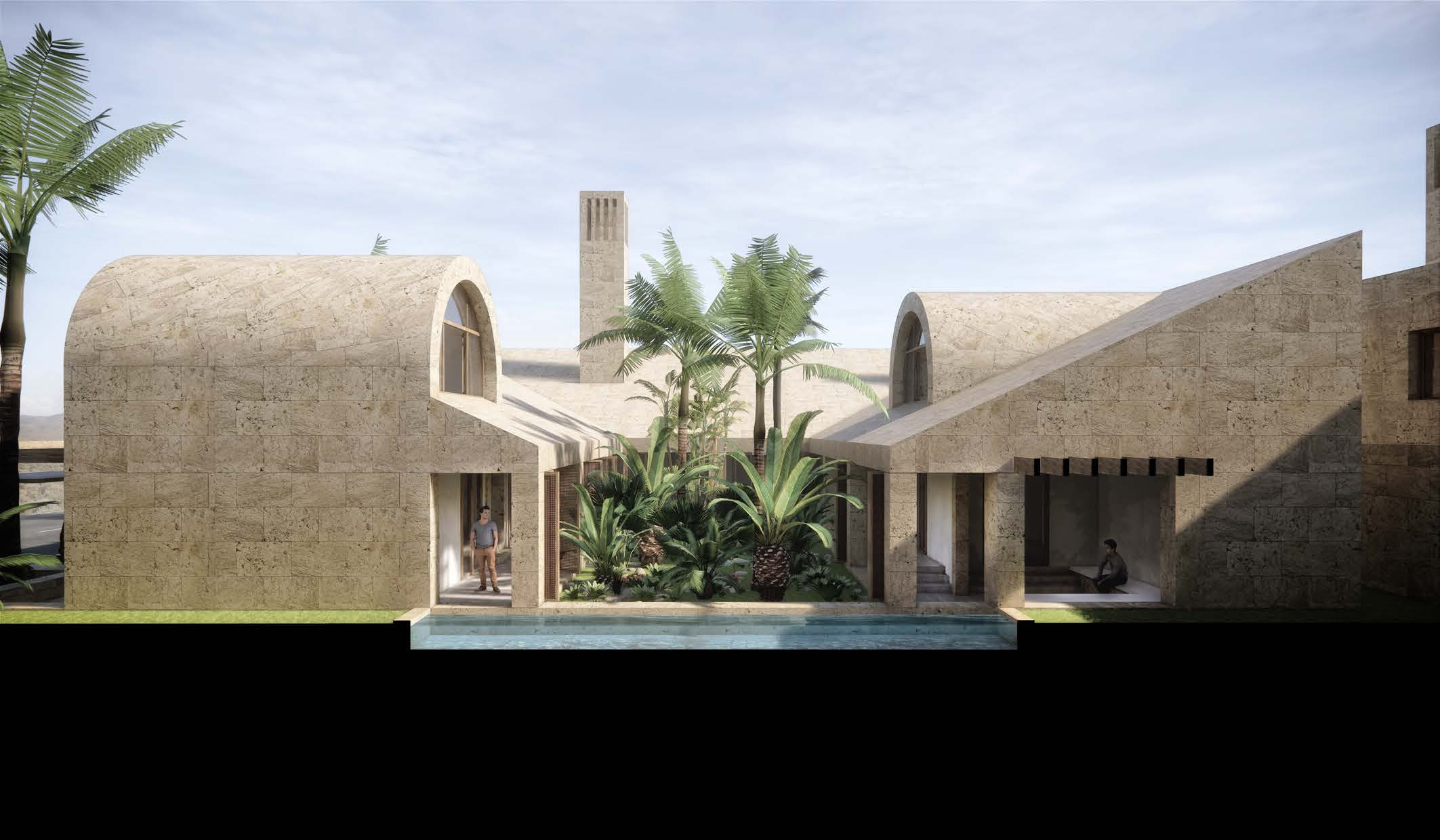 An Introverted Multi-Housing Project: Alkasabi Family Compound An Introverted Multi-Housing Project: Alkasabi Family Compound