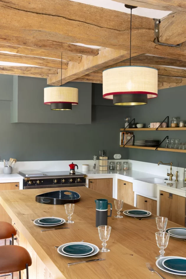 Decorative Ideas To Make A Modern Wooden Kitchen Warmer