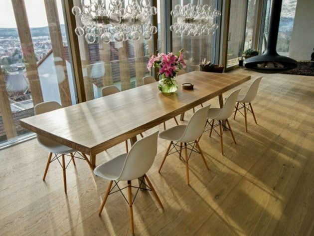 Refined Tables In Solid Wood For Your Home