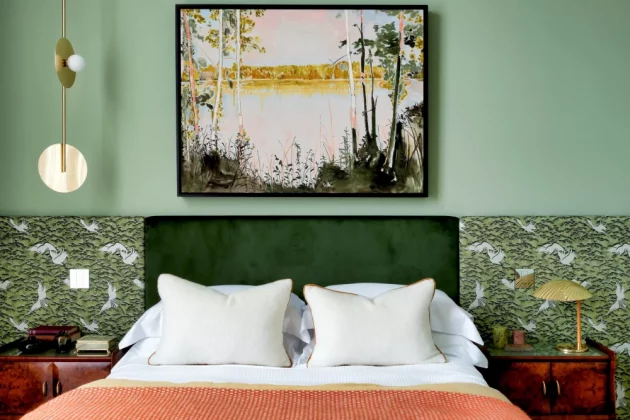 6 Inspirations To Adopt This Irresistible Shade Of Green Bedroom