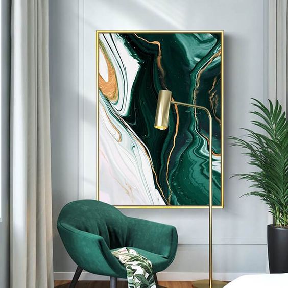 Decor Ideas With Emerald Green Color