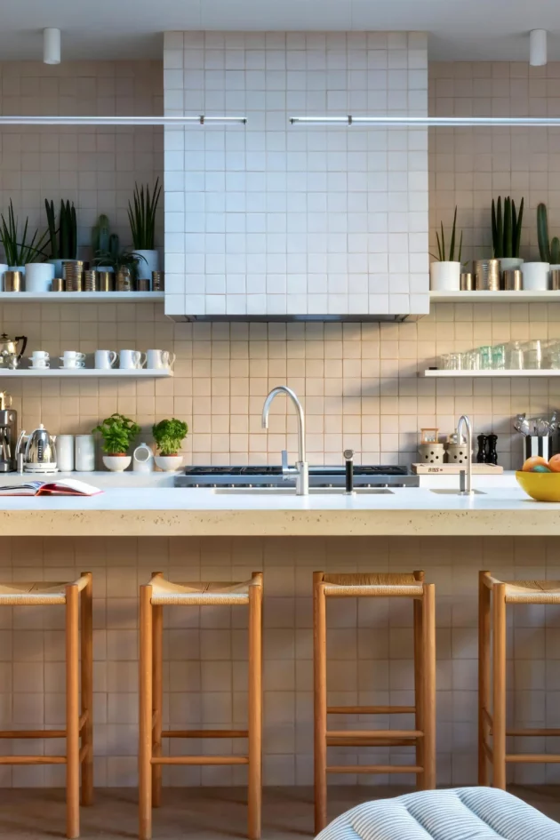 Tiled Splashback Inspirations For A Kitchen In Tune With The Times (Part II)