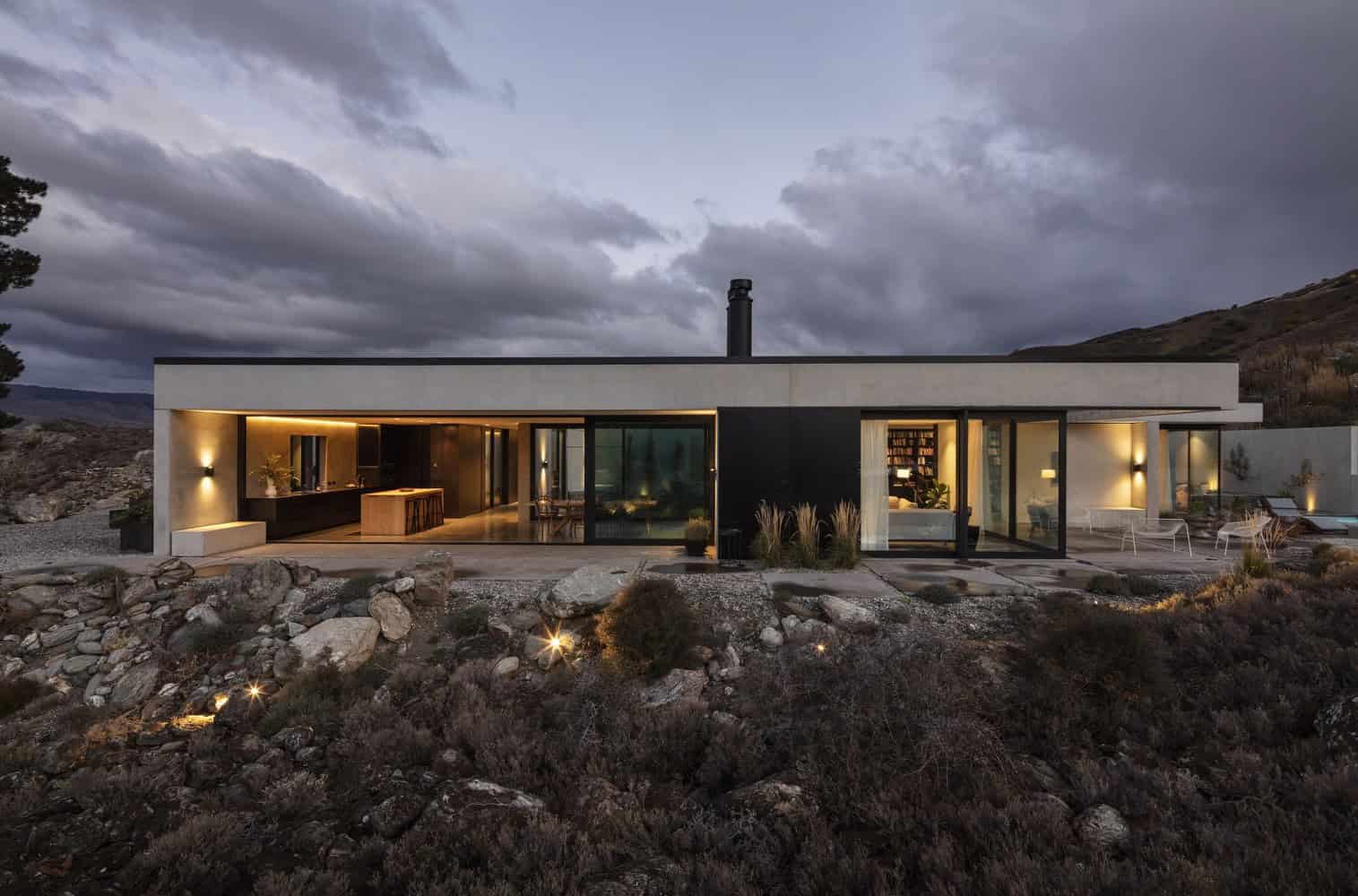 Black Quail House by Bergendy Cooke in New Zealand