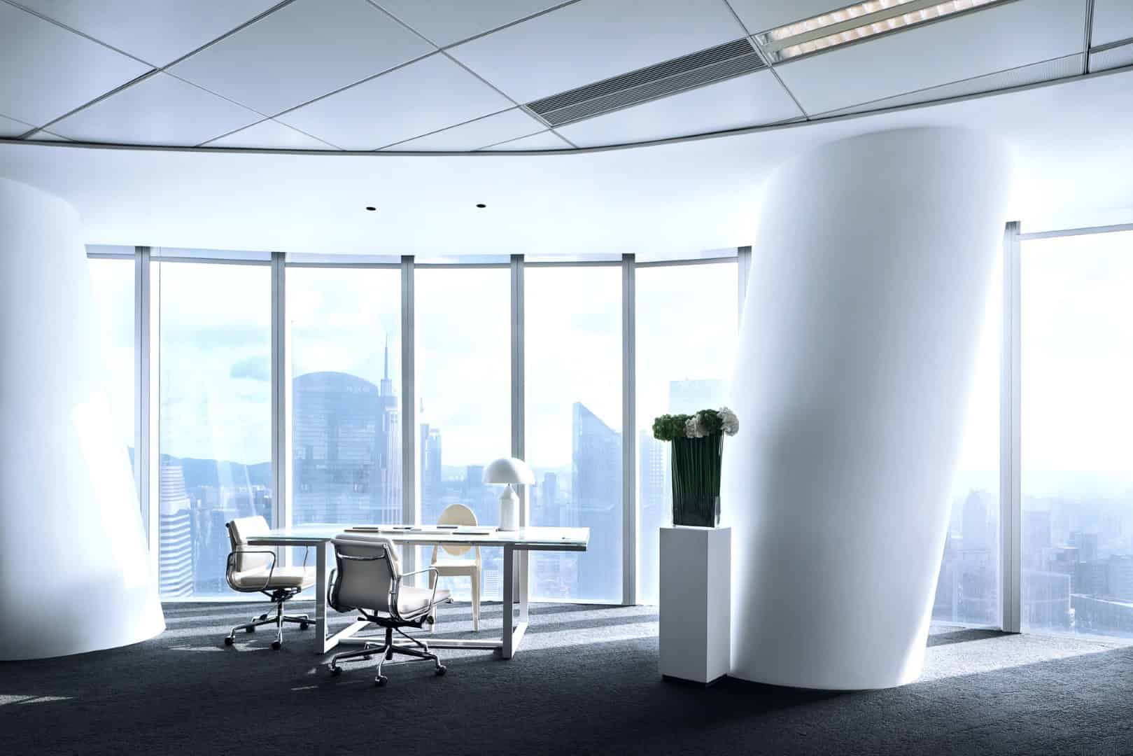 Designer Evans Lee’s IFC F52 Office in Guangzhou, China