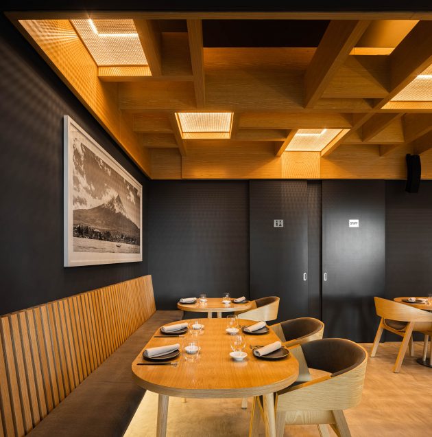 Intimate and minimal is the new Fuji Restaurant in the Azores