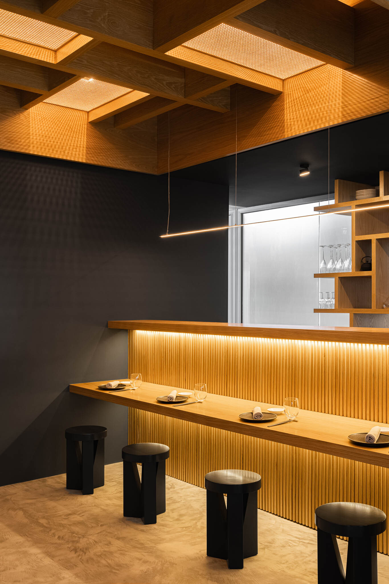 Intimate and minimal is the new Fuji Restaurant in the Azores Intimate and minimal is the new Fuji Restaurant in the Azores